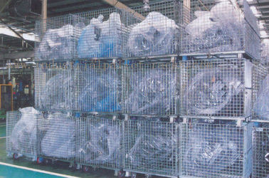 Geschweißte Maschendraht-Behälter-Lager-Ausrüstungen für Speicherplatzverwaltung