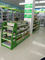 Speicher-Supermarkt legt das grüne/graue/orange/Rosa/Blau Handelsbestand-Gestell beiseite