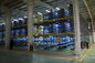 Multi-Reihe Stahlbodenbelag-industrielle Zwischengeschosse blau/Gelb mit 7.5m Höhe
