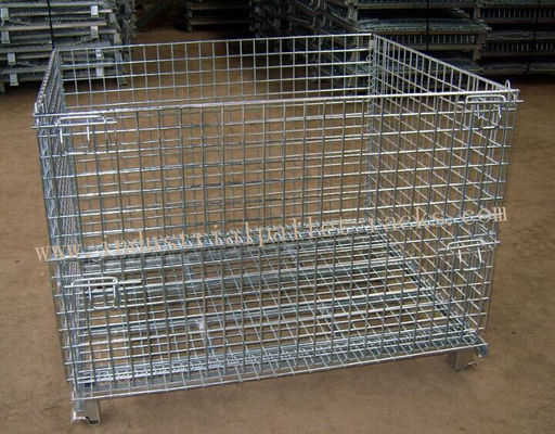 kaufen Faltbarer zusammenklappbarer Draht Cage1200 X 1000mm für Lager Online-Herstellung