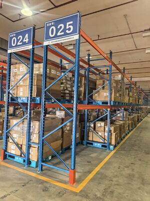 kaufen Hochdichte Schwergewichts-Selektive Palettenregal, 100% Palettenzugang, maximale Produktivität. Online-Herstellung