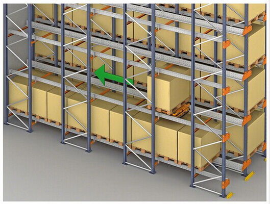 kaufen Pallet Shuttle Racking System Hersteller High-Density Warehouse Storage Solutions für schnellere, sicherere und effizientere Handhabung von Paletten Online-Herstellung