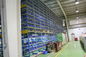 Multi-Reihe Stahlbodenbelag-industrielle Zwischengeschosse blau/Gelb mit 7.5m Höhe